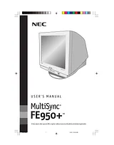 NEC fe 950 User Manual