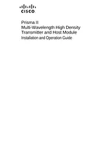 Cisco Cisco Prisma II EDR Receiver Installation Guide