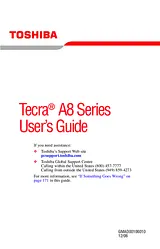 Toshiba a8-ez8312 User Guide