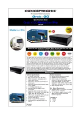 Conceptronic Media Giant Pro, 500GB C10-550 プリント