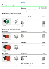Baco Red L22DU01 Техническая Спецификация