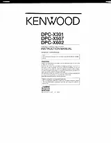 Kenwood DPC-X301 Guia Do Utilizador