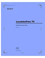 Sony LF-B1 Справочник Пользователя