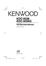 Kenwood KDC-5026 ユーザーズマニュアル
