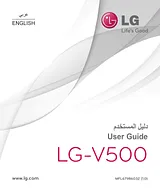 LG G Pad 8.3 - LG V500 Owner's Manual