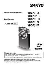 Sanyo VPC-PD2 Manual Do Utilizador