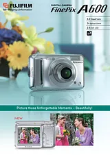 Fujifilm FinePix A600 N077570A Folheto