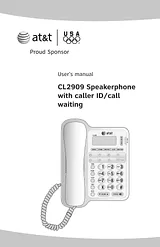 AT&T CL2909 ユーザーズマニュアル