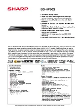 Sharp BD-HP90S Leaflet