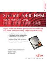 Fujitsu MHY2060BH CA06889-B016 产品宣传页