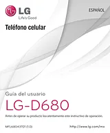 LG LGD680 Справочник Пользователя