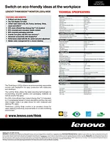 Lenovo L2251p R72HDUK Leaflet