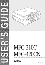 Brother MFC-420CN 사용자 매뉴얼