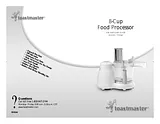 Toastmaster TFP8W Manual Do Utilizador