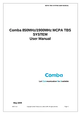 Comba Telecom Ltd. TS-71-12XXXXXX Manuale Utente