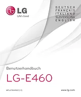 LG E460 Руководство Пользователя