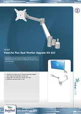 Dataflex ViewLite Plus Dubbele Monitor Upgradeset 602 58.602 Fascicule