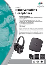 Logitech Noise cancelling Headphones 980409-0914 Prospecto