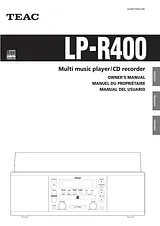 TEAC LPR400 Benutzerhandbuch