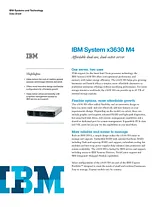 IBM 3630 M4 7158G2G Ficha De Dados