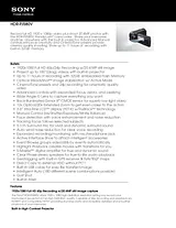 Sony HDRPJ580V Guide De Spécification