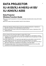 Casio XJ-A135 User Manual