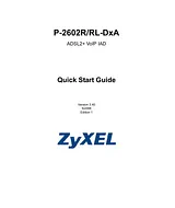 ZyXEL Communications p-2602r-rl-dxa 用户手册
