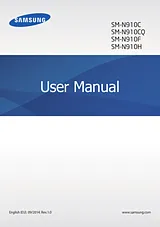 Samsung SM-N910F Manual Do Utilizador