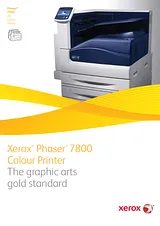 Xerox Phaser 7800 7800V_DNY Справочник Пользователя