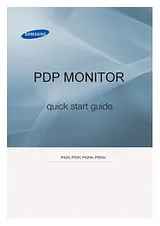 Samsung P50Hn PH50KLTLBC Anleitung Für Quick Setup