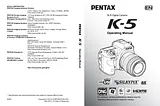 Pentax K-5 Справочник Пользователя