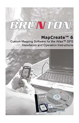 Brunton atlas 소프트웨어 가이드