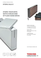 Toshiba StorE Alu2 PX1630E-1HF4 Leaflet