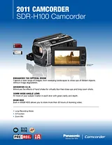 Panasonic SDR-H100 SDR-H100K Folheto