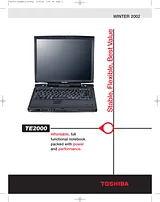Toshiba TE2000 Guida Specifiche