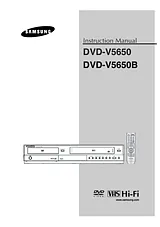 Samsung DVD-V5650 Manual Do Utilizador