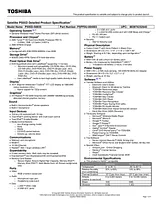 Toshiba P505D-S8935 PSPF0U-004003 Manual Do Utilizador