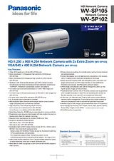 Panasonic WV-SP102E 产品宣传页