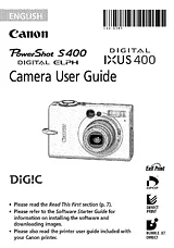 Canon S400 Manuale Utente