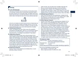 Panasonic ES7109 Guida Al Funzionamento