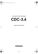 Integra CDC-3.4 说明手册