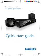 Philips HTD3200/12 Quick Setup Guide