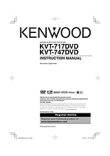 Kenwood KVT-717DVD Manual Do Utilizador