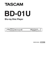 Tascam BD-01U Manual De Propietario