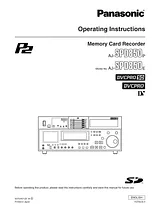 Panasonic AJ-Spd850p Manuale Utente