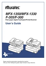 Muratec F-300 User Manual