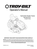 Troy-Bilt GT54 Benutzerhandbuch