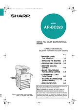 Sharp AR-BC320 用户手册