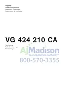 Gaggenau VG424210CA Installation Instruction