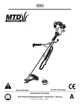 MTD 890 Manual Do Utilizador